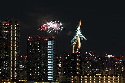 お台場レインボー花火2016