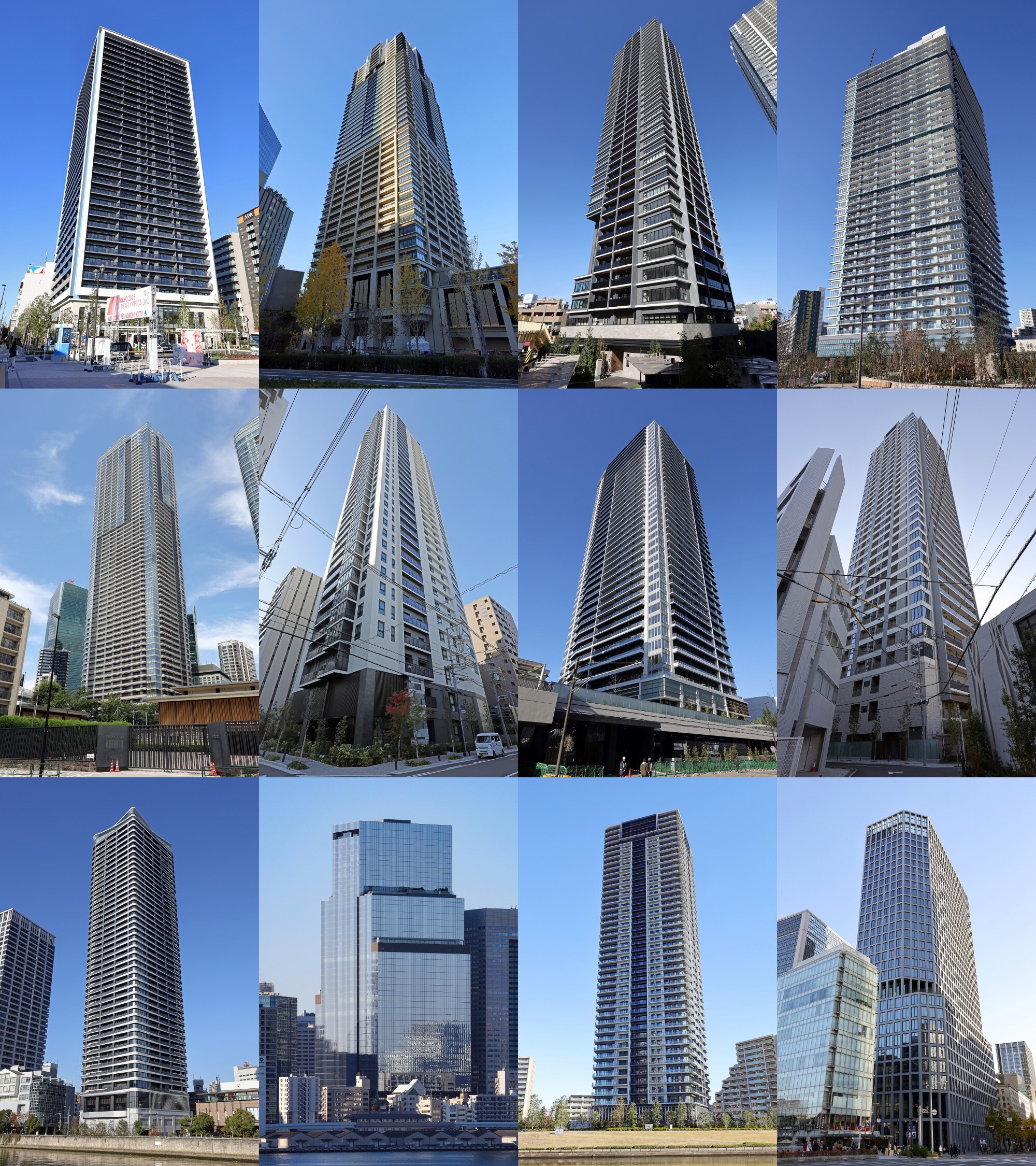 2025年に竣工した日本の超高層ビル高さランキング ベスト20 : 超高層マンション・超高層ビル