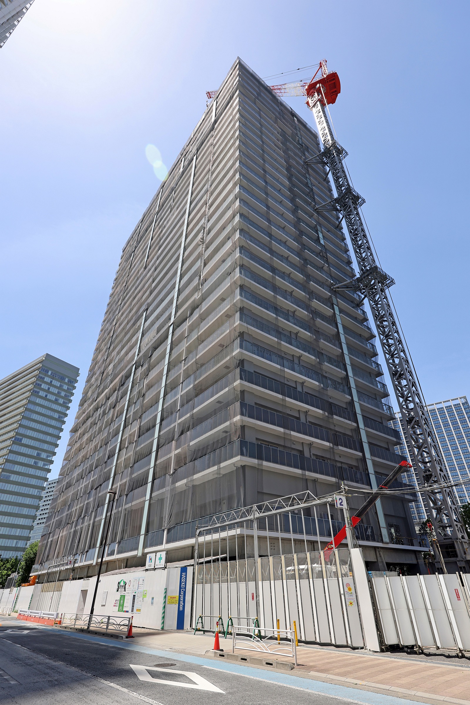 【新品未使用】三井物産ビル 新社屋 銅版画 地上28階、高さ109.20m「(仮称)港区港南3丁目計画新築工事」の