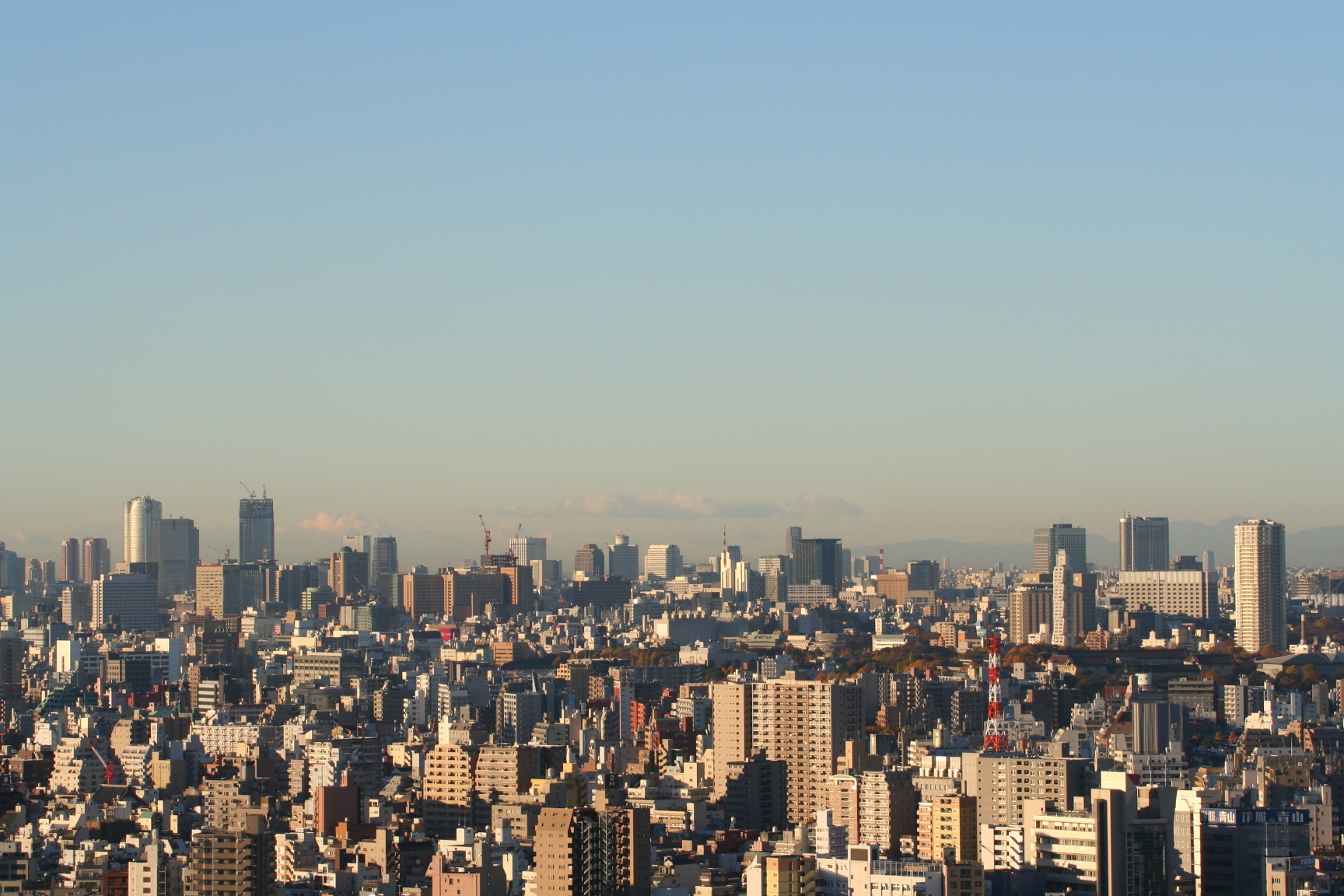 東京の街並み 超高層マンション 超高層ビル