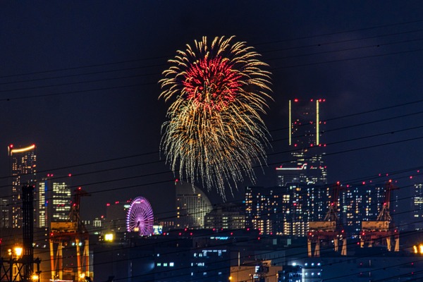 第41回横浜開港祭 打ち上げ花火