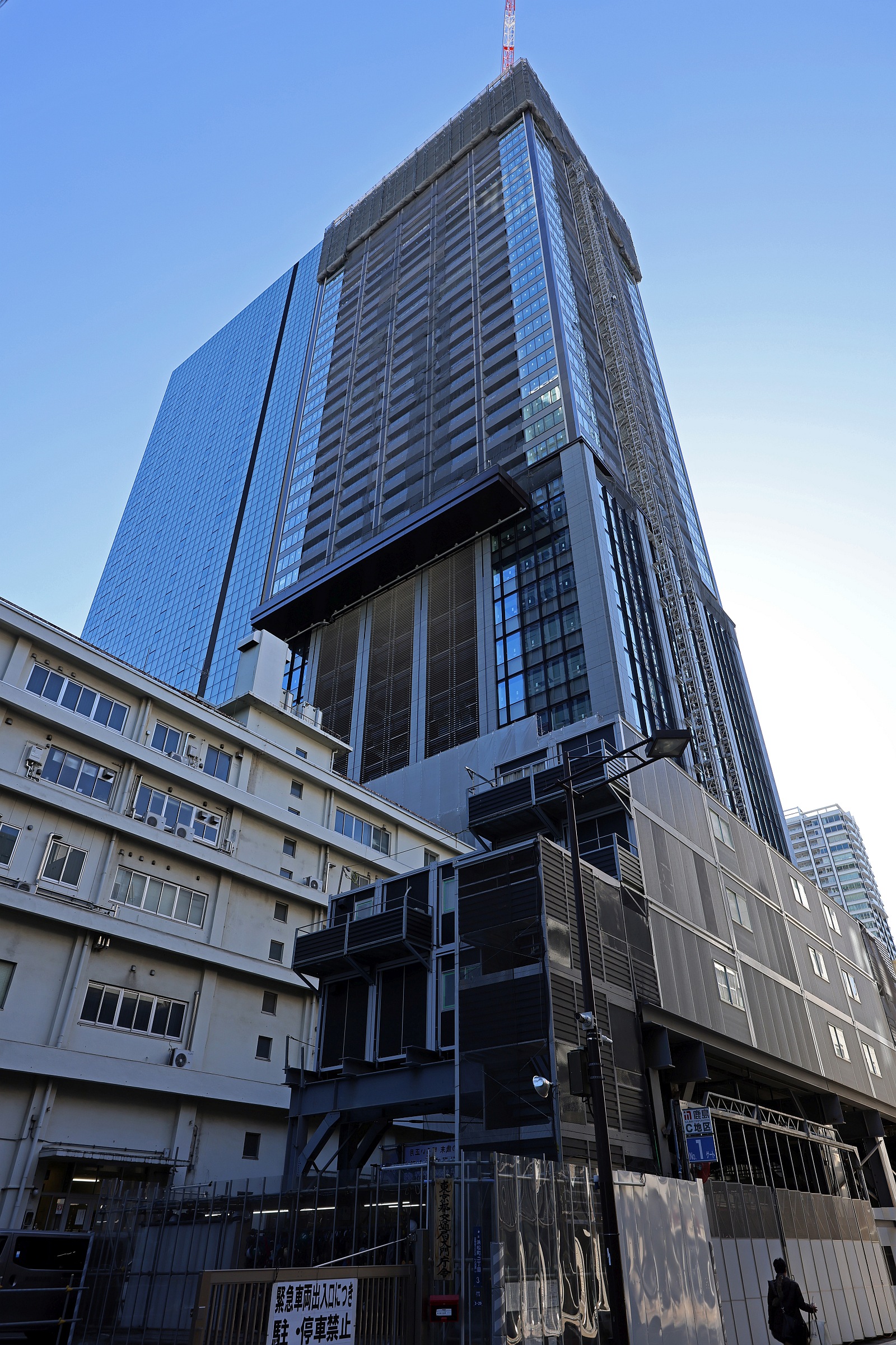 浜松町駅直結タワマン！地上46階、最高高さ185.49m「WORLD TOWER