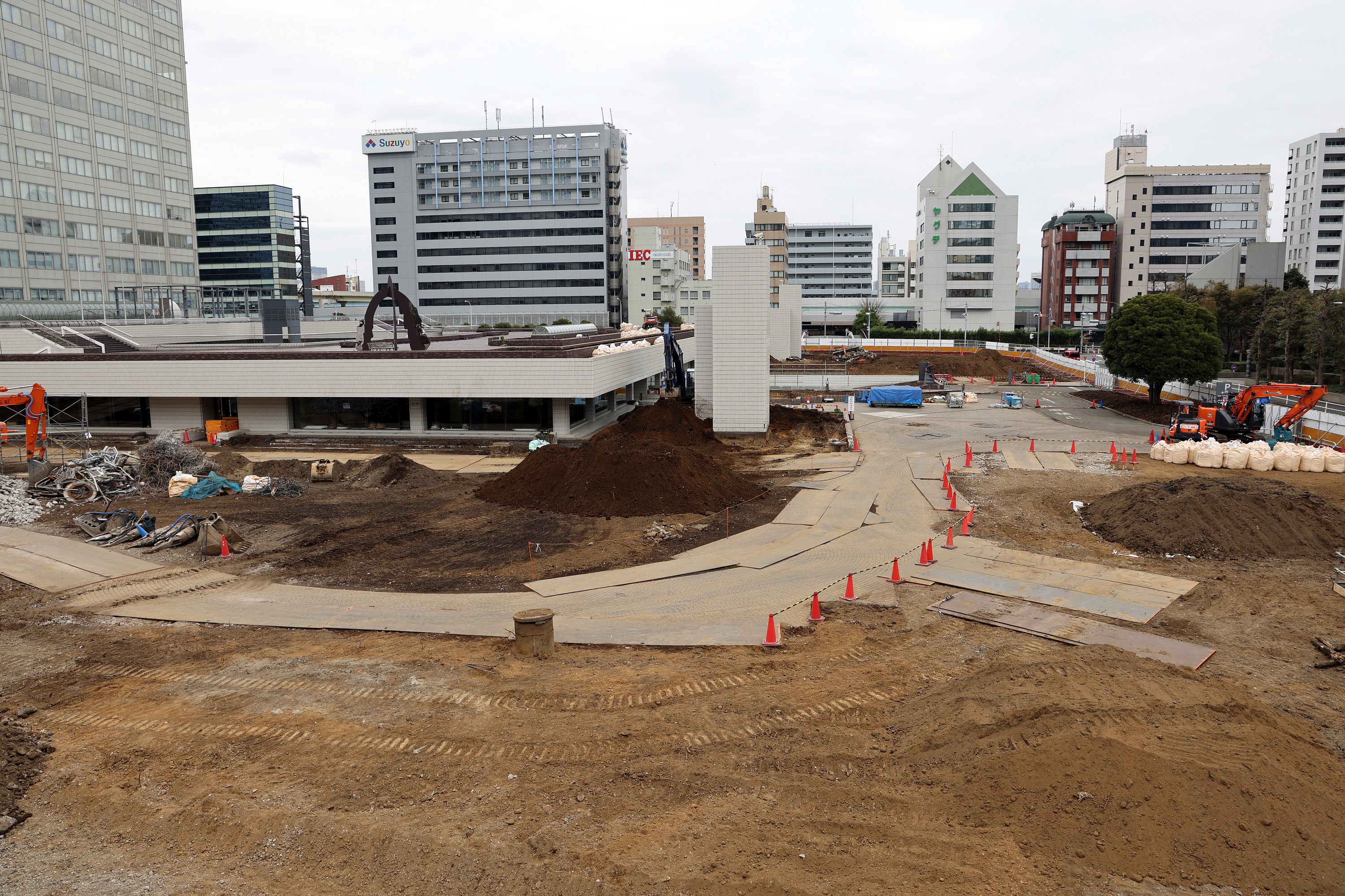 高さ232.55mの巨大ツインタワー「(仮称)芝浦一丁目計画」の建設地の