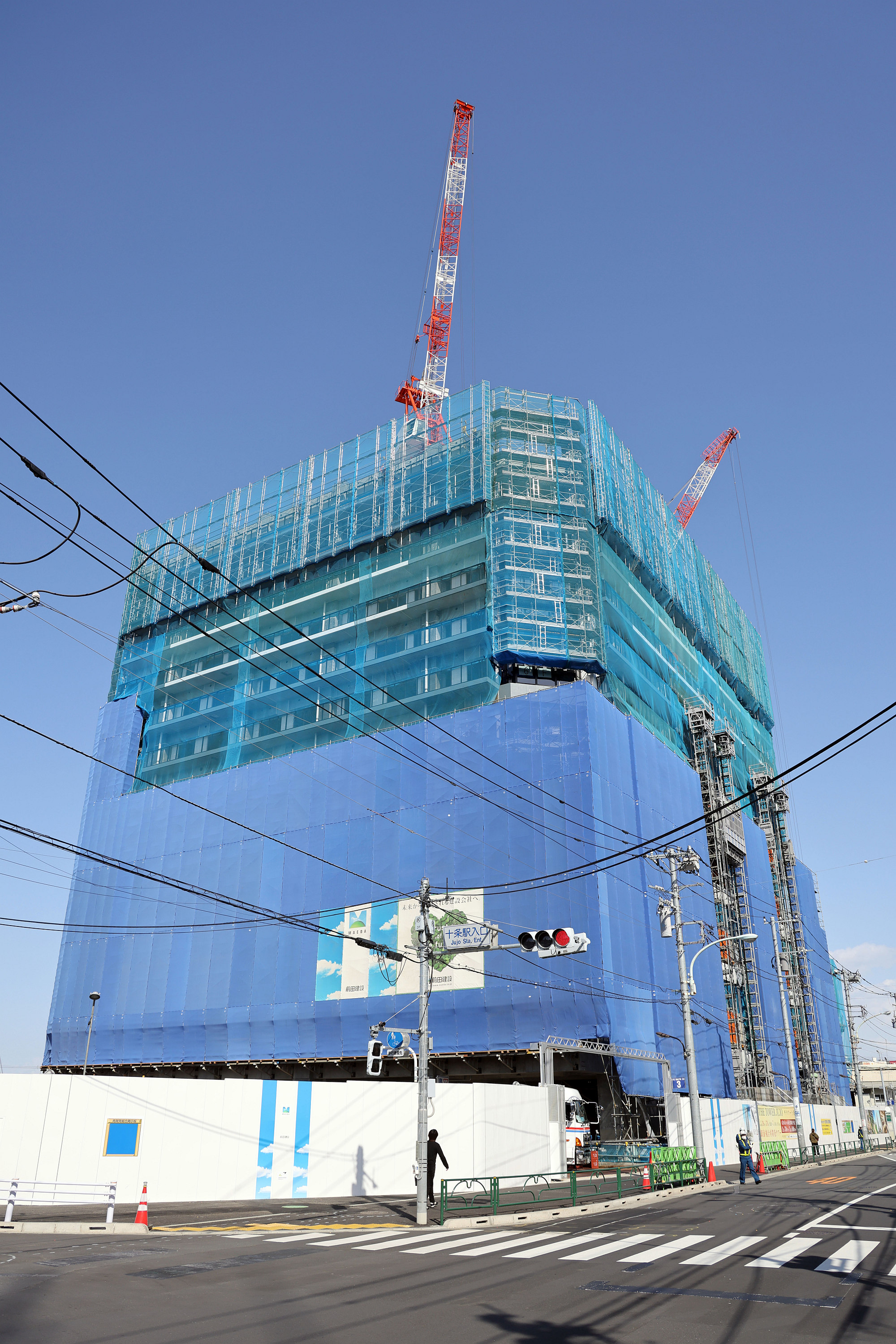 9/21 30番　ゆうと　6台 地上39階、高さ146m「ザ・タワー十条（THE TOWER JUJO）」の建設
