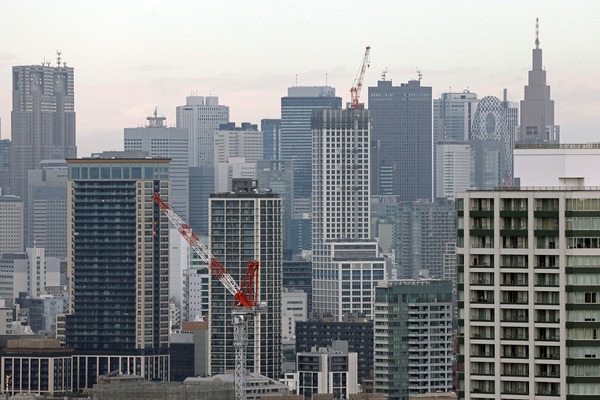 ニュウマン高輪 LUFTBAUM 翠の庭からの眺め