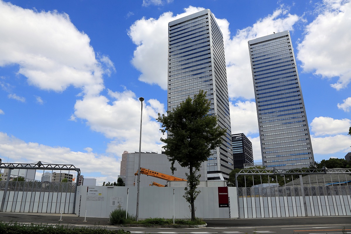 仮称)新MID大阪京橋ビルの建設状況（2015.9.20） : 超高層