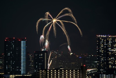 お台場レインボー花火2017