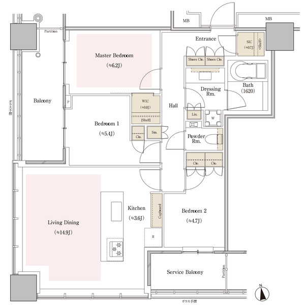 WORLD TOWER RESIDENCE¡Ê¥ï¡¼¥ë¥É¥¿¥ï¡¼¥ì¥¸¥Ç¥ó¥¹¡Ë P80A