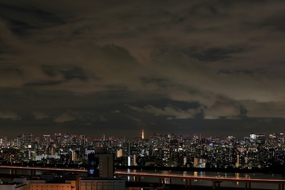 東京タワー方面の夜景