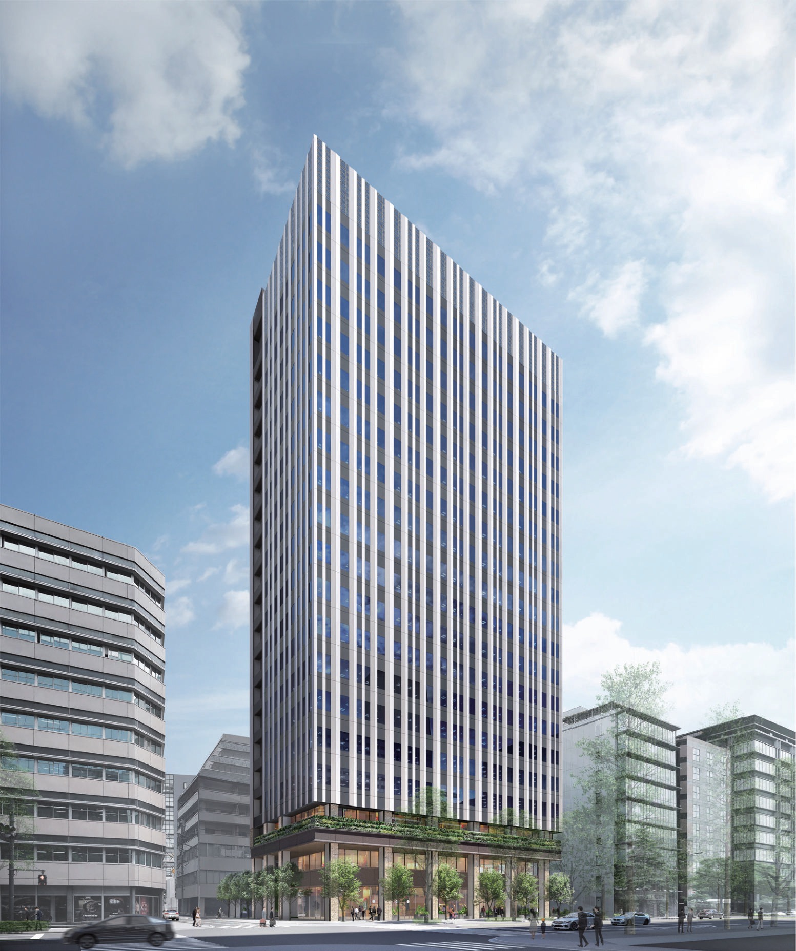 地上19階、高さ96m「(仮称)御成門計画」の建設状況!日比谷通り 地上19階、高さ96m「(仮称)御成門計画」の建設状況!日比谷通り