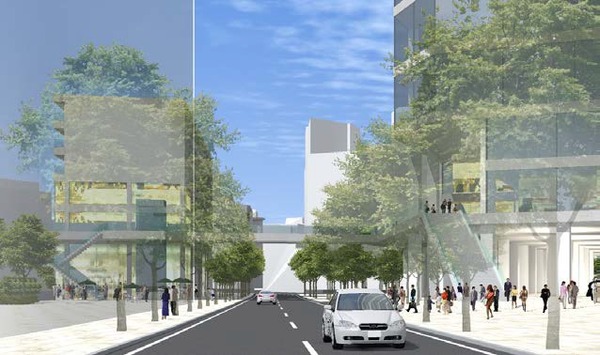 日本橋一丁目中地区第一種市街地再開発事業 イメージパース