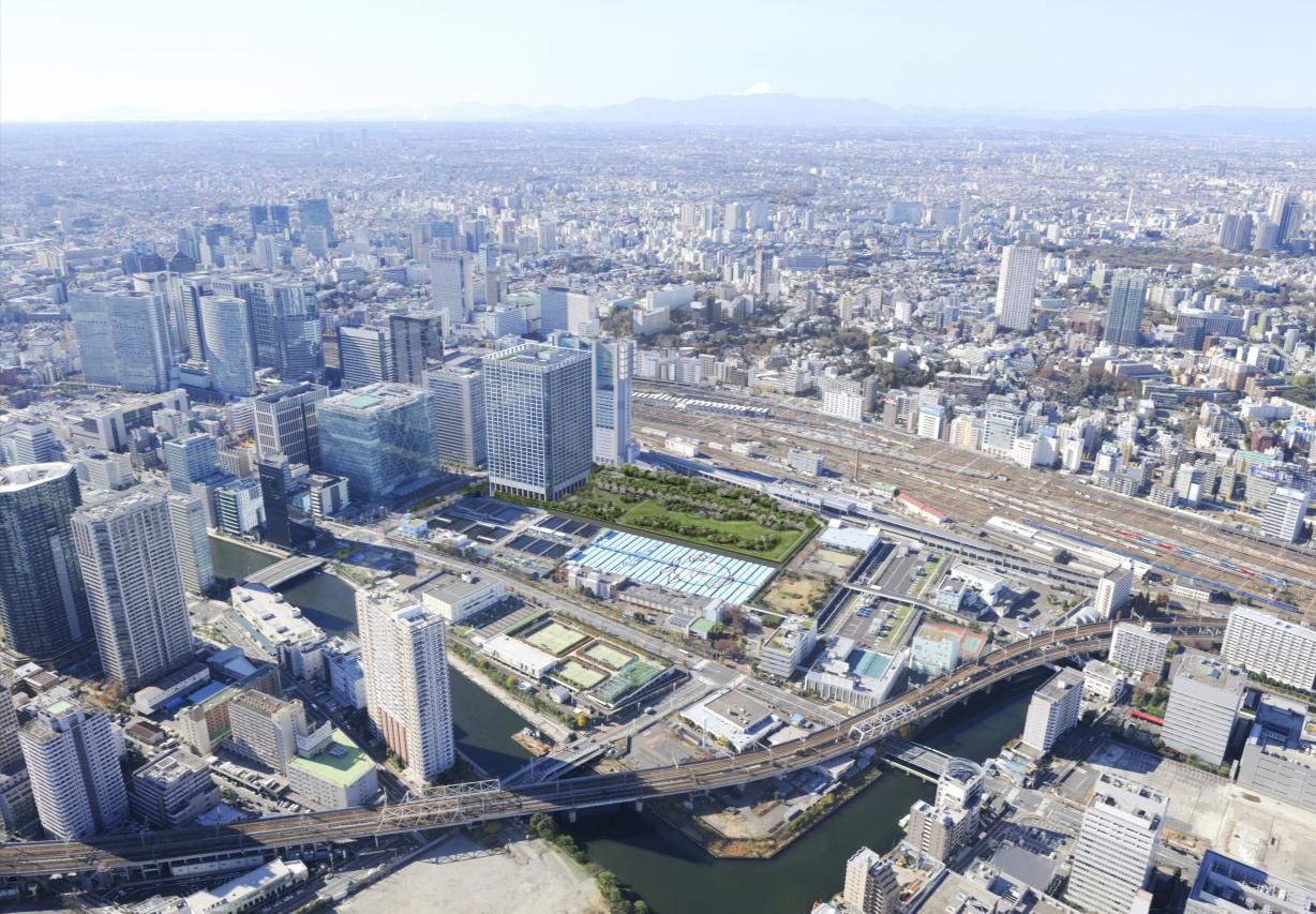芝浦水再生センター 超高層マンション 超高層ビル 芝浦水再生センター 超高層マンション 超高層ビル