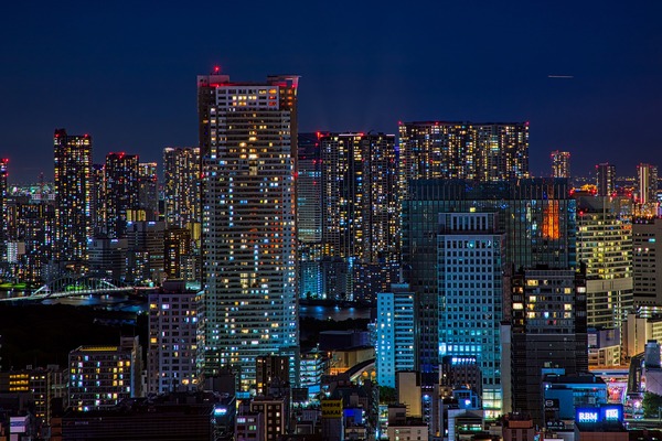 東京タワーからの夜景