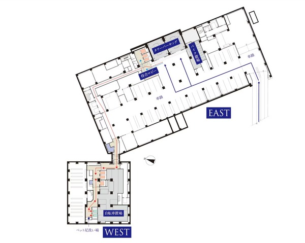 W CITY TOWERS�ʣץ��ƥ�������� �ϲ�1��ʿ�̳�ǰ��