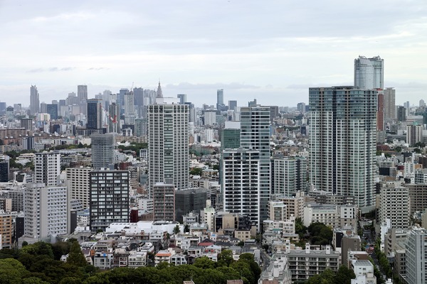 ニュウマン高輪 LUFTBAUM 翠の庭からの眺め