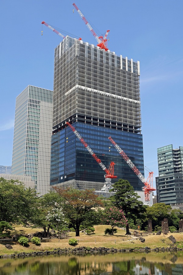 三井物産ビル　新社屋銅板画 Otemachi One（三井物産ビル／Otemachi Oneタワー）