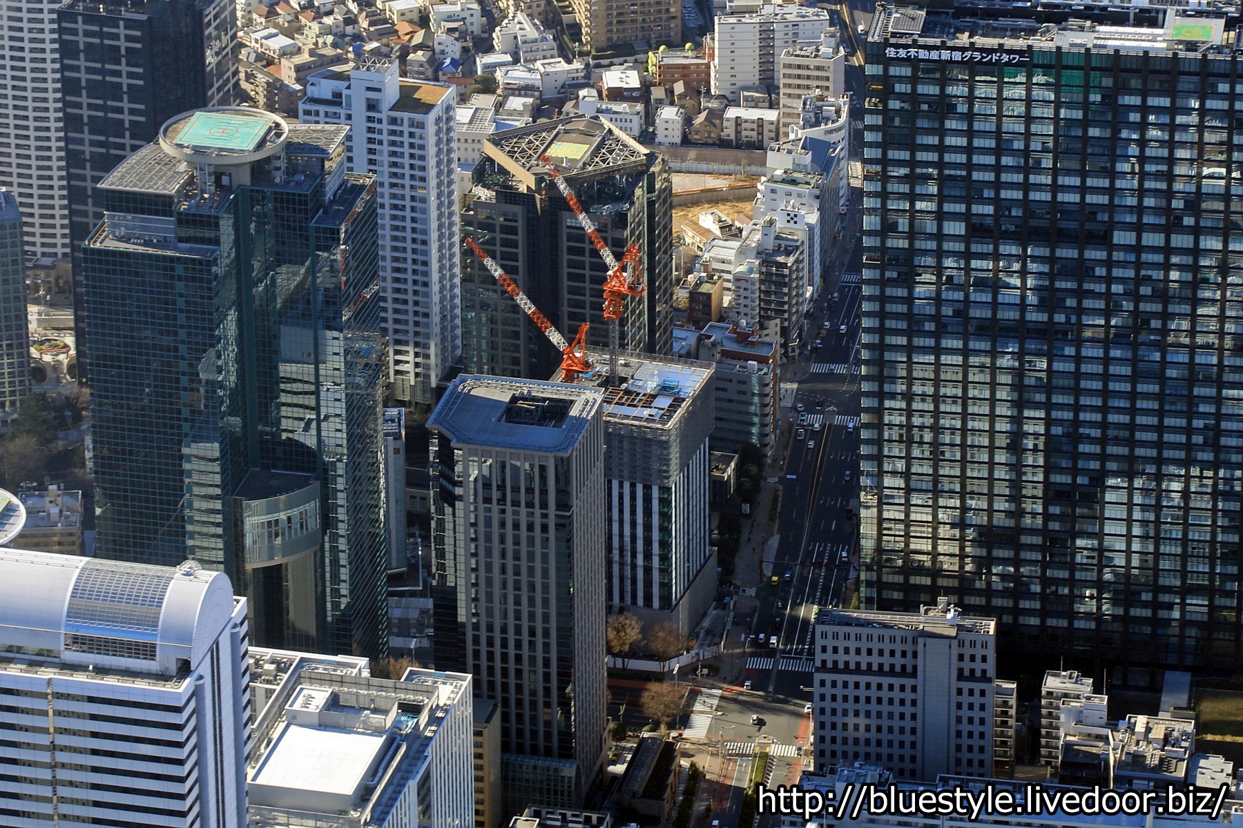 地上29階 Dタワー西新宿 の建設状況と空撮 19年1月 超高層マンション 超高層ビル 地上29階 Dタワー西新宿 の建設状況と空撮 19年1月 超高層マンション 超高層ビル
