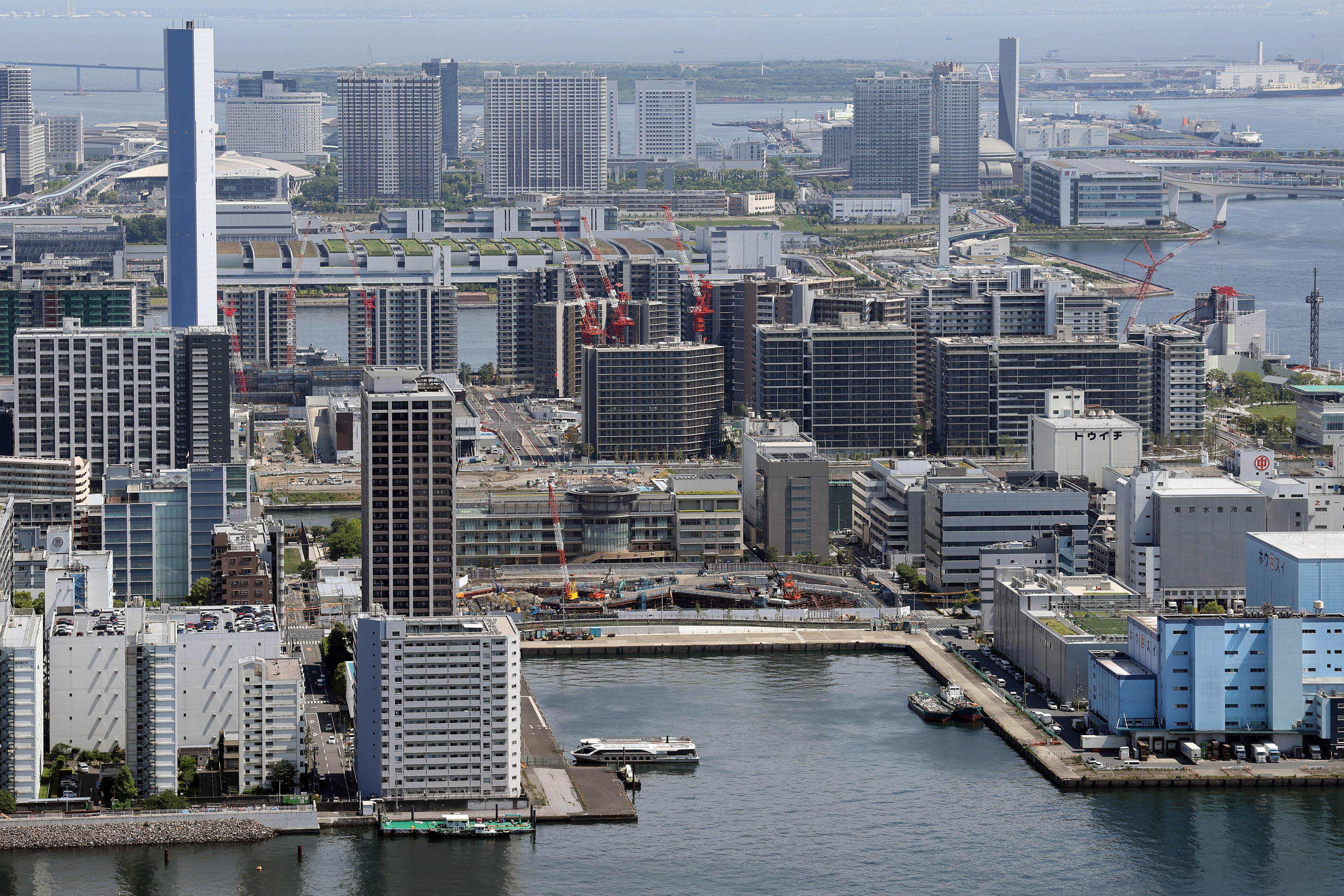 地上54階、高さ189m「豊海地区第一種市街地再開発事業」の建設