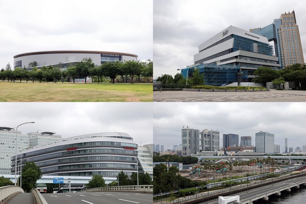 TOYOTA ARENA TOKYO・東京ドリームパーク・コナミクリエイティブフロント東京ベイ・船の科学館