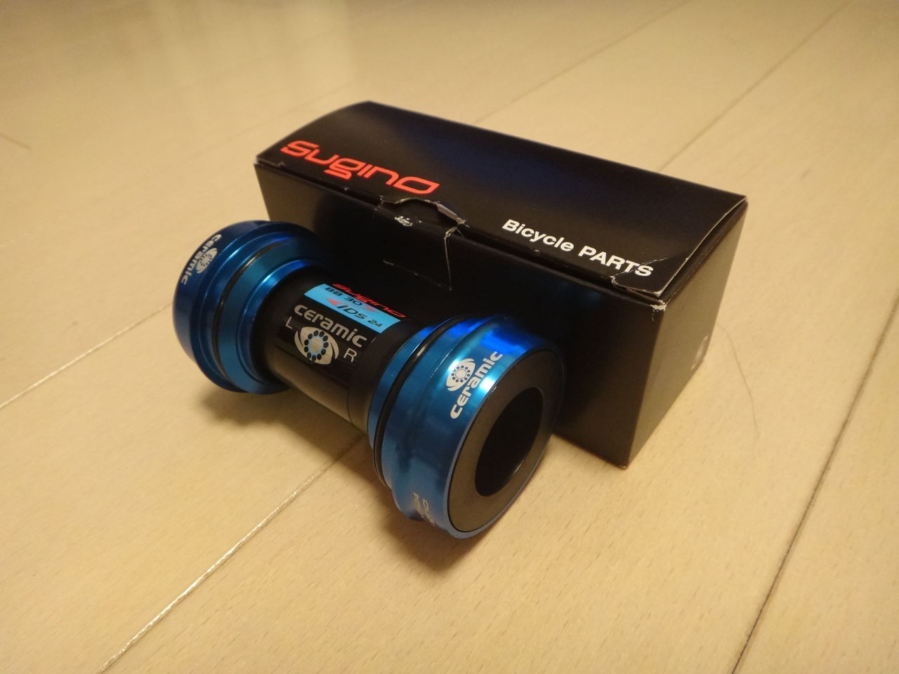 SUGINO BB30-IDS24 SUPER CERAMIC CONVERTERを使ってみる その1 SUGINO BB30-IDS24 SUPER CERAMIC CONVERTERを使ってみる その1