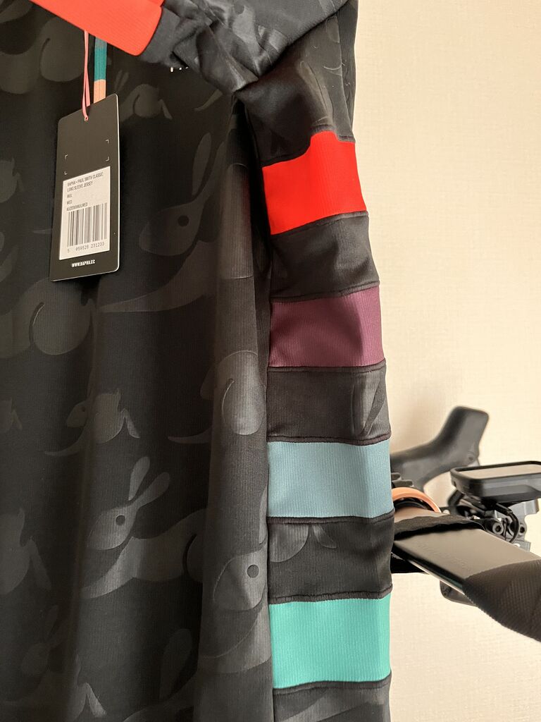rapha × ポール・スミス クラシックロングスリーブジャージ XL 試着のみ Paul Smith×Rapha 2023 collection，サイクルジャージ，キャップ