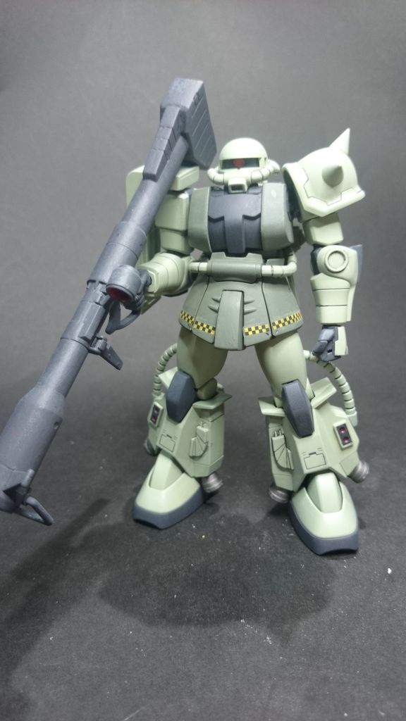 高機動型ザク ア バオア クー防衛隊仕様 完成品置き場