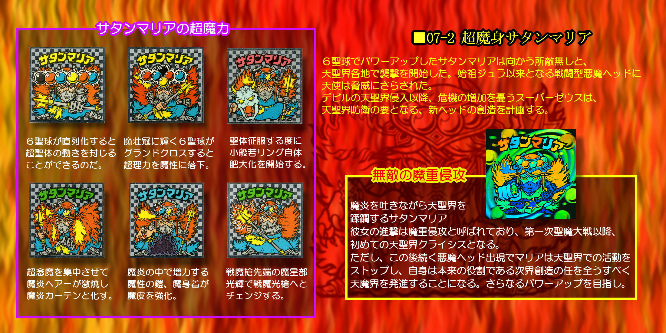 懸賞版第4弾ヘッドサタンマリアセット【完品】 わぁ
