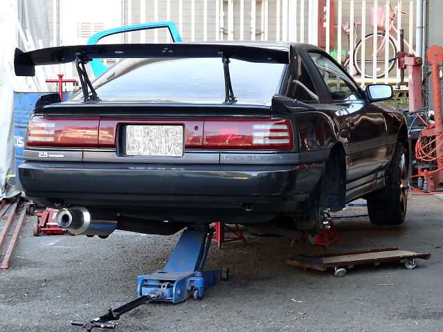 70スープラ メンテナンスの巻き トルコン太郎設置店10年乗った車