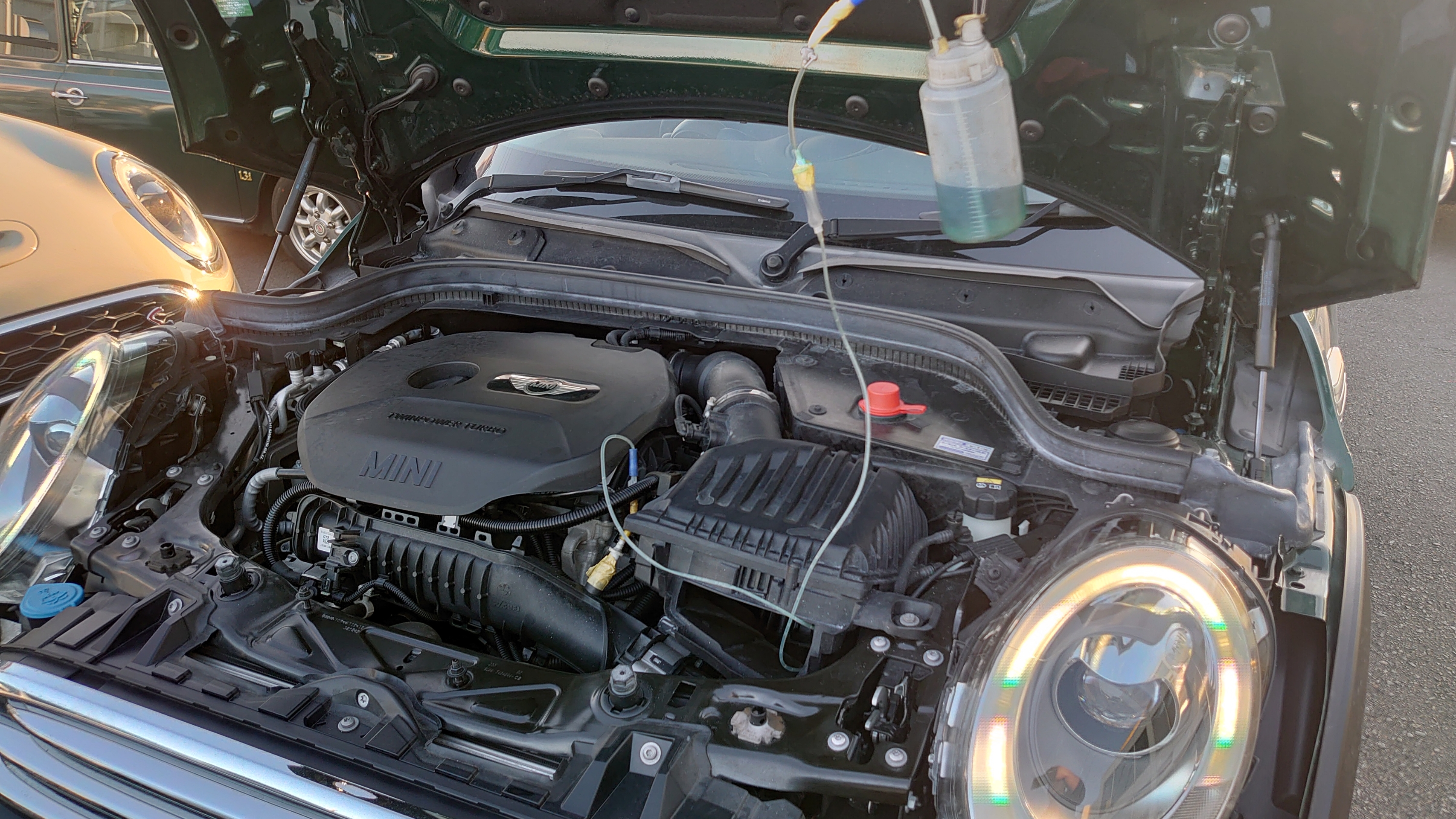 BMC日記 : F55 BMWミニ クーパー 車検整備