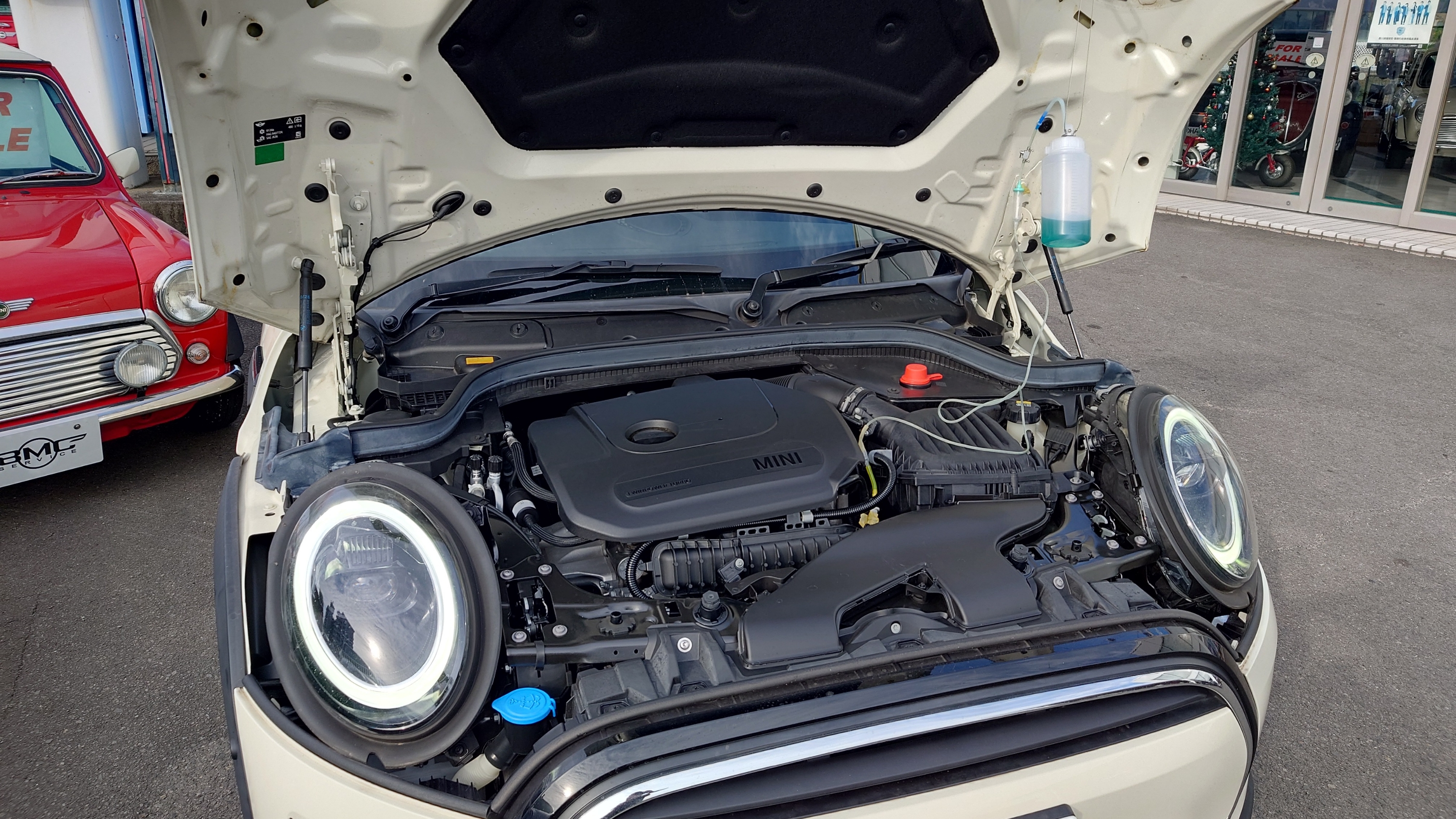 BMC日記 : F55 BMWミニ クーパー 車検整備