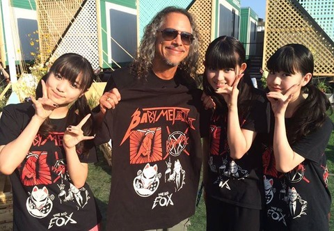 Babymetal-Meet-Kirk-Hammett