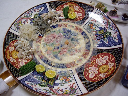 味の里ばんだいふぐ刺し