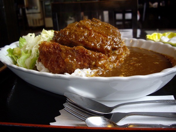 みどり食堂カツカレー横