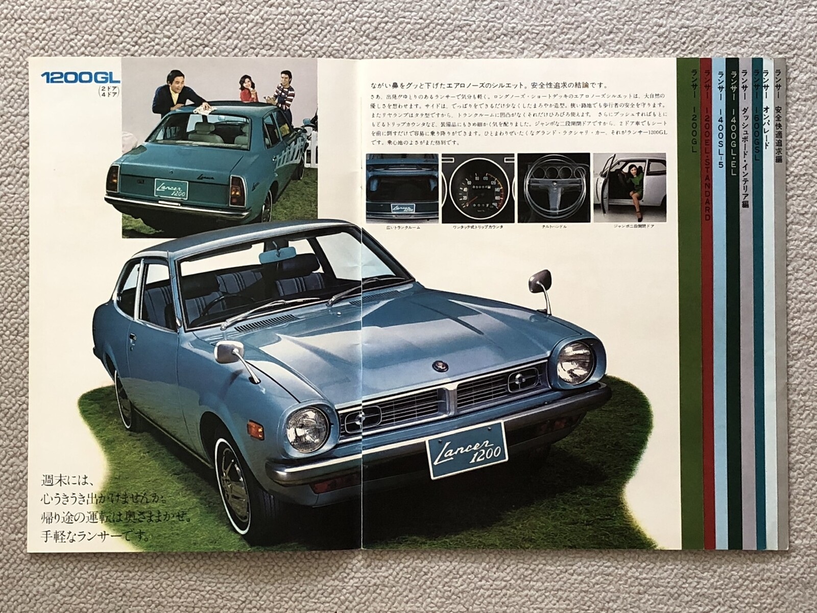 旧車カタログ 94 初代ランサー ｅ４６に魅せられて