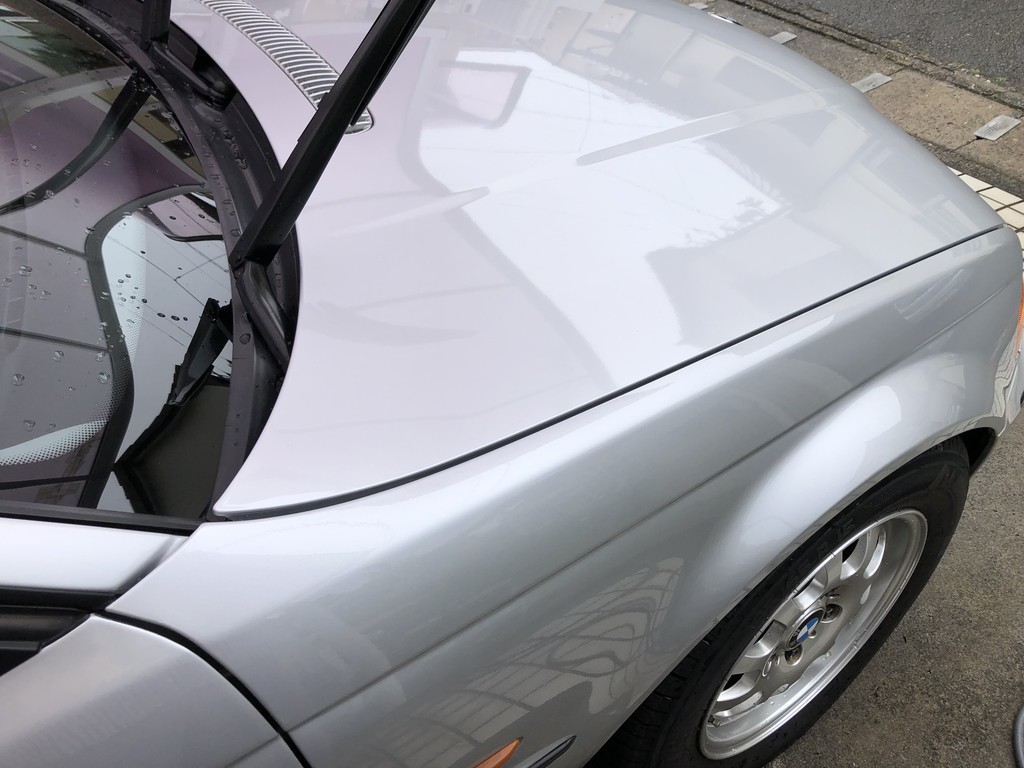 令和初めてのワックスがけ e46に魅せられて 令和初めてのワックスがけ e46に魅せられて