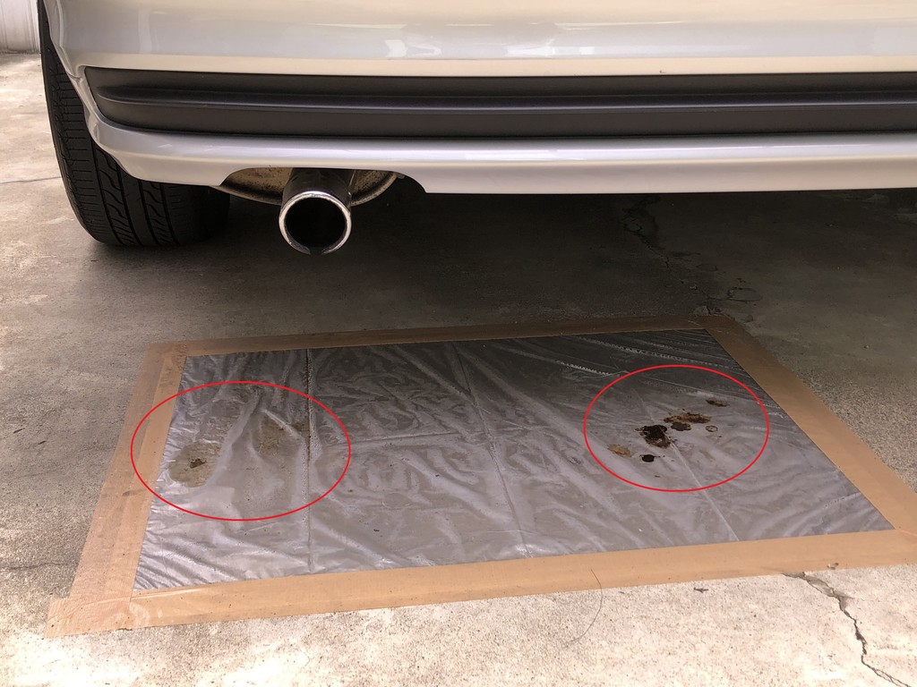 リア足回りからオイル漏れ ｅ４６に魅せられて