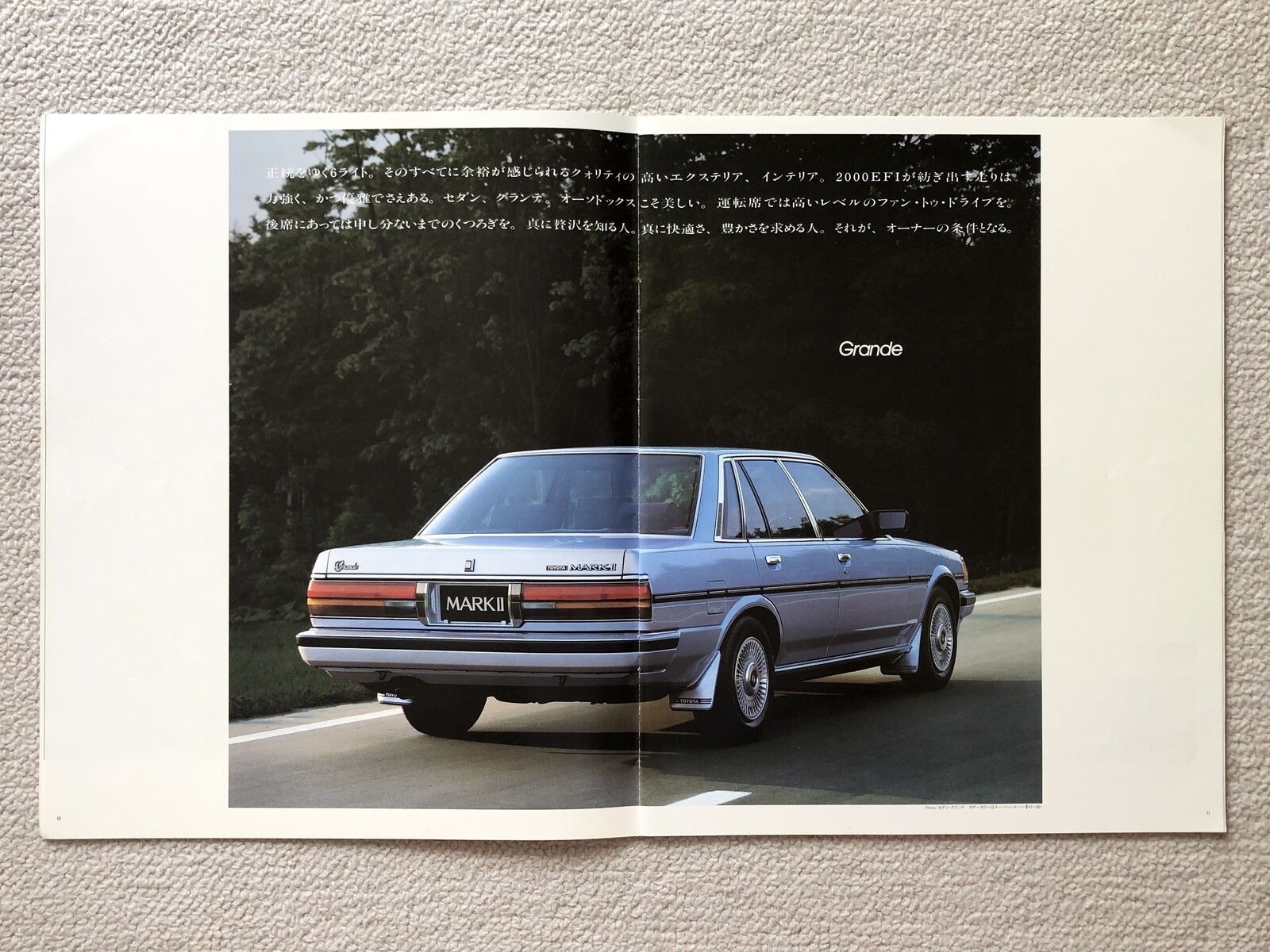 旧車カタログ 194 5代目マークⅡ : E46に魅せられて