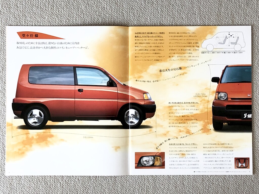 旧車カタログ 72 ホンダ S-MX : Ｅ４６に魅せられて
