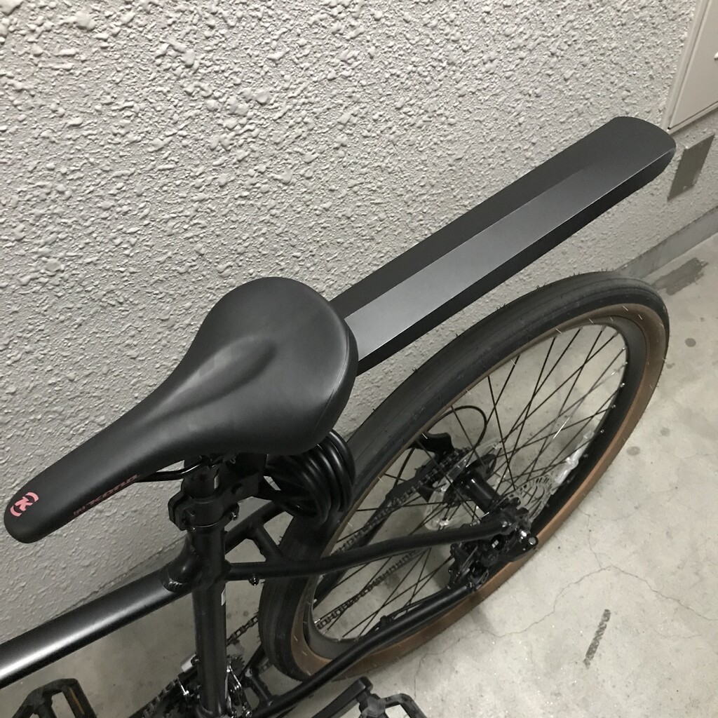フェンダーフラップ　泥除け　作成 フロントフェンダーのフラップを作ってみた - CGL125あれこれ