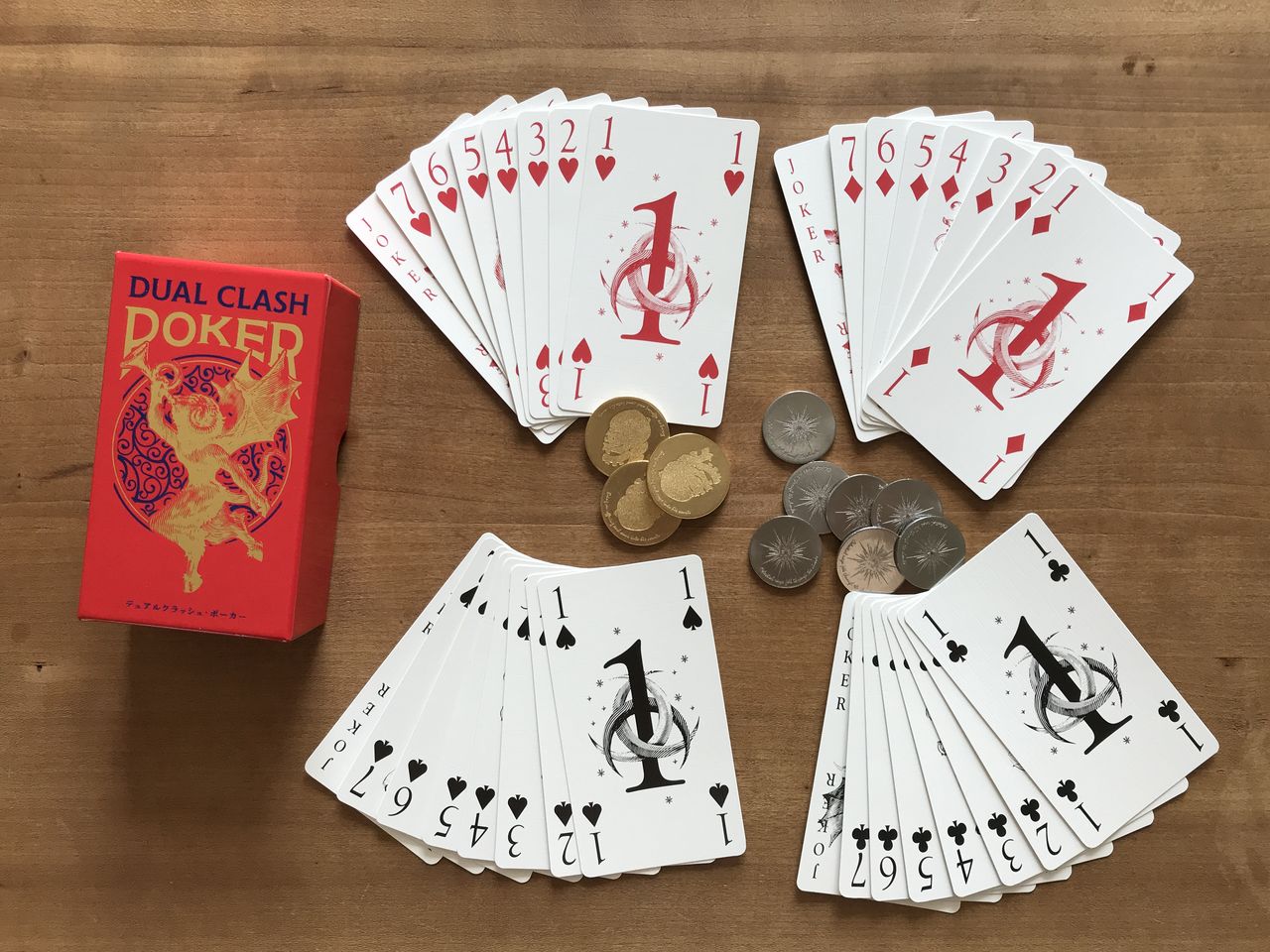 デュアルクラッシュポーカー Dual Clash Poker 相手はどう出るか ぼーっとボードゲーム デュアルクラッシュポーカー Dual Clash Poker 相手はどう出るか ぼーっとボードゲーム