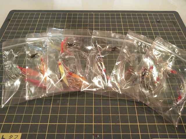 自作した釣り仕掛けをコンパクトに収納する方法 休日は若狭湾でボート釣り 2ndステージse