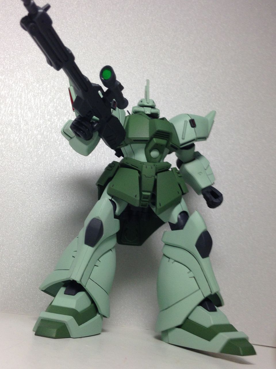 ゲルググJ HGUC スーパーガンプラ作ったブログ #2068 レビュー 全塗装