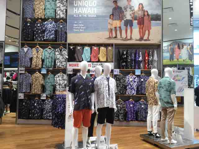 ユニクロのアロハシャツ 楽園ハワイと私