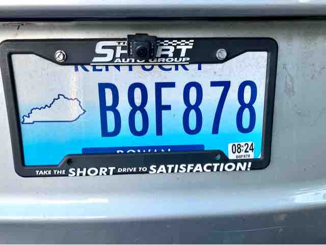 ナンバープレート ライセンス1990年代？ 稀少 1点もの ケンタッキー州