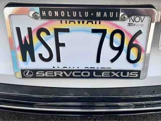 ハワイ車のナンバープレートが変わる : 楽園ハワイと私