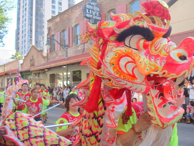 dragon parade