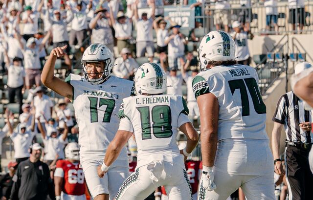 ハワイ大学は日本人選手の活躍で逆転勝ち！ : 楽園ハワイと私