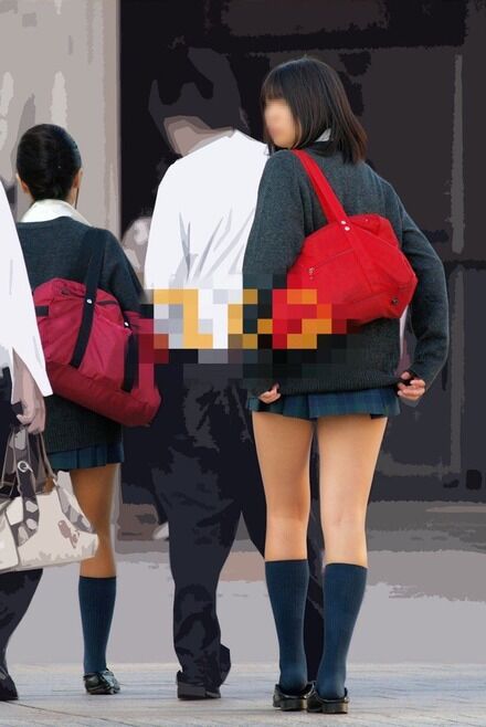女子高生太もも15