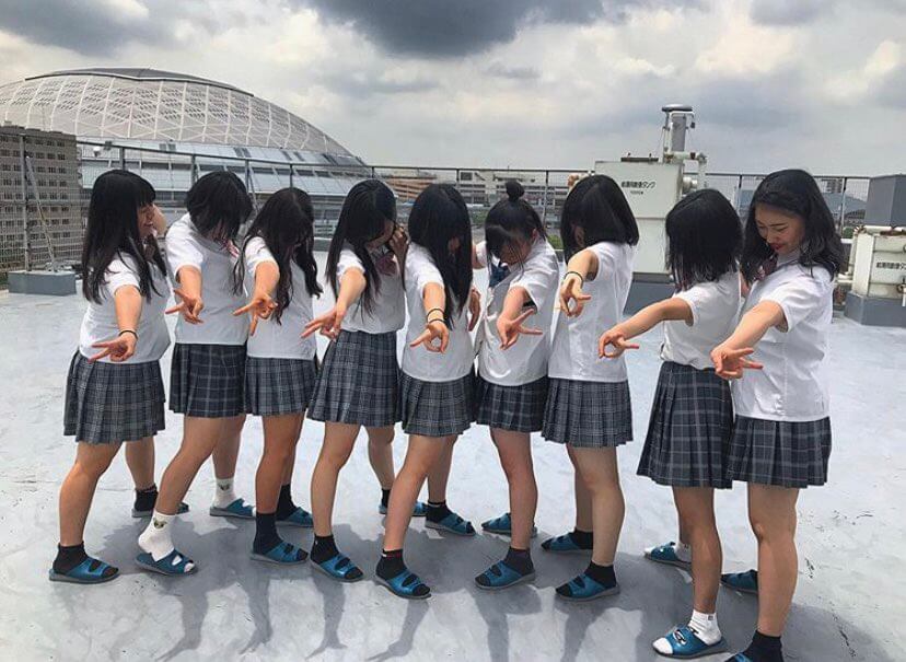 女子高生集合写真10