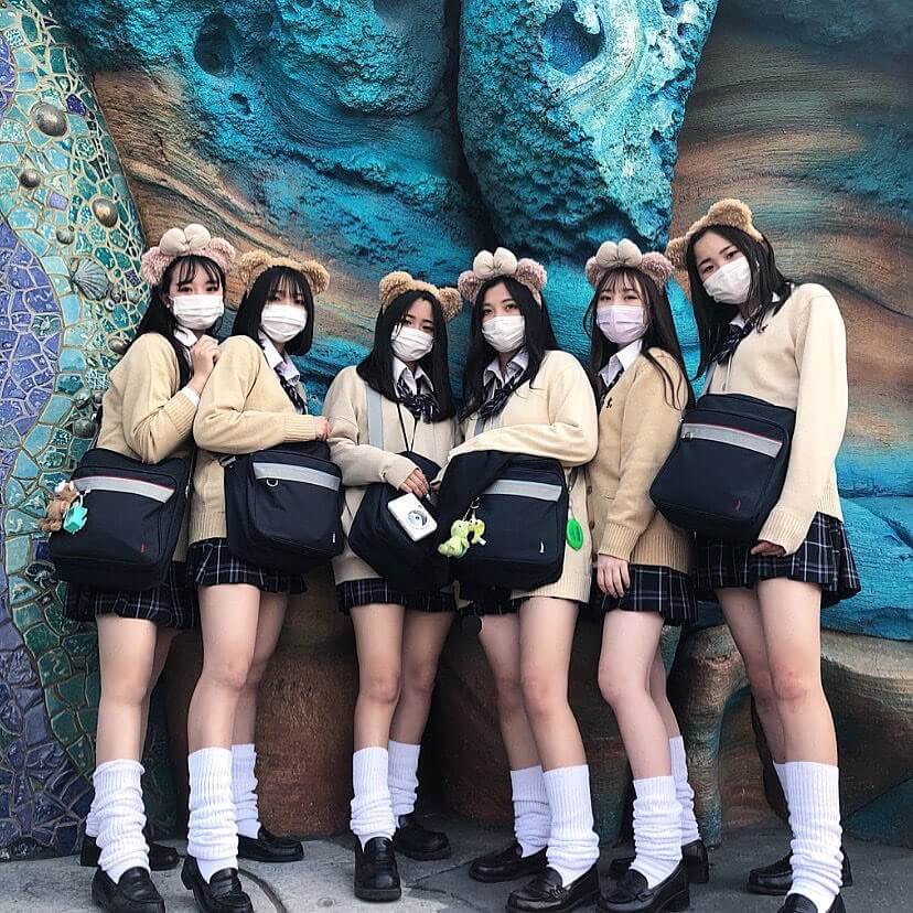 ルーズソックスJK6